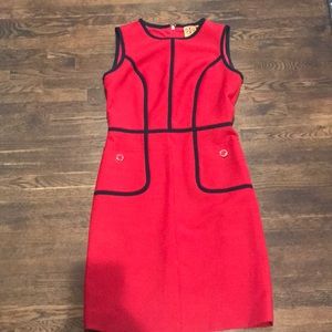 Tory Burch Red Sleeveless Dress